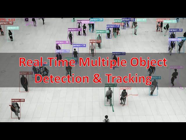 Python: Real-time Multiple Object Tracking (MOT) with Yolov3, Tensorflow and Deep SORT [FULL COURSE]