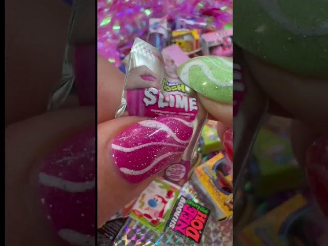 What's Inside The Toy Mini Brands OOSH SLIME bag? ASMR Toy Unboxing #shorts #asmr #toyunboxing