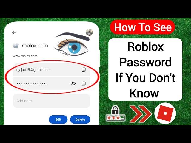 How To See Your Password in Roblox (2024) | How To Know Roblox Password