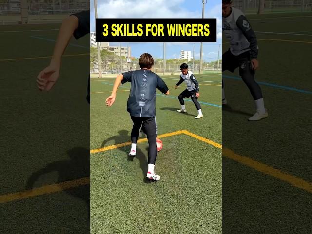 3 BEST SIMPLE 1v1 SKILLS on THE SIDE#shorts #football #soccer #footballskills #soccerskills