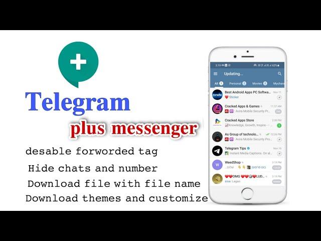 telegram plus messenger || telegram plus messenger features