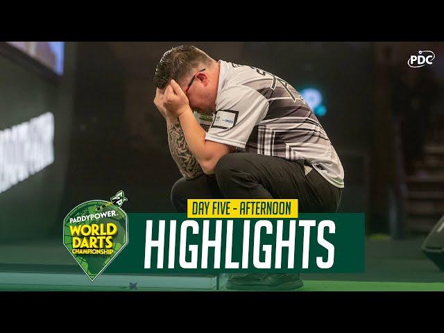 BREAKING NEW GROUND! Day Five Afternoon Highlights - 2024/25 Paddy Power World Darts Championship