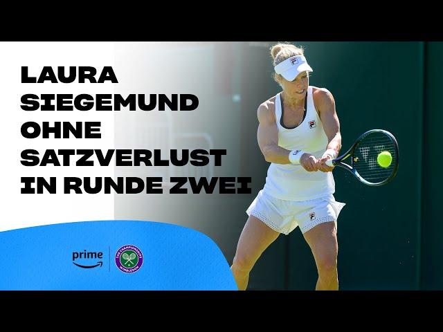 Laura Siegemund - Kateryna Baindl | Highlights - Wimbledon 2024