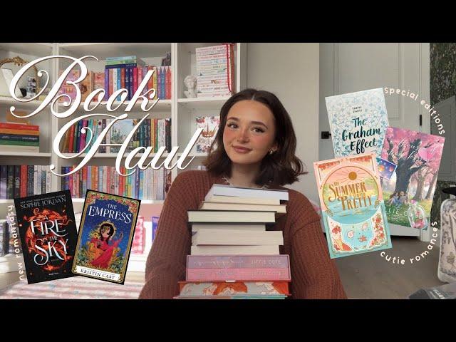 a holiday BOOK HAUL! 