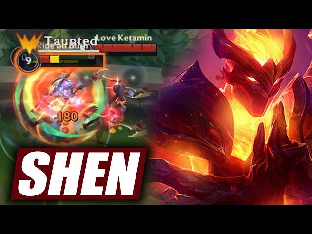 Wild Rift  Shen Baron Lane Gameplay in Season 15 Build & Runes