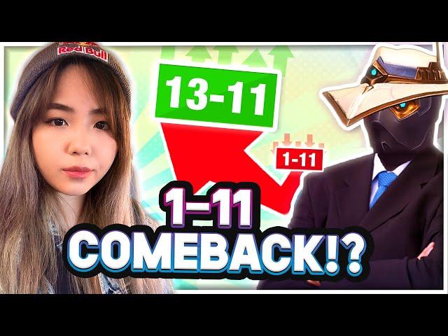 The most INSANE 1-11 comeback