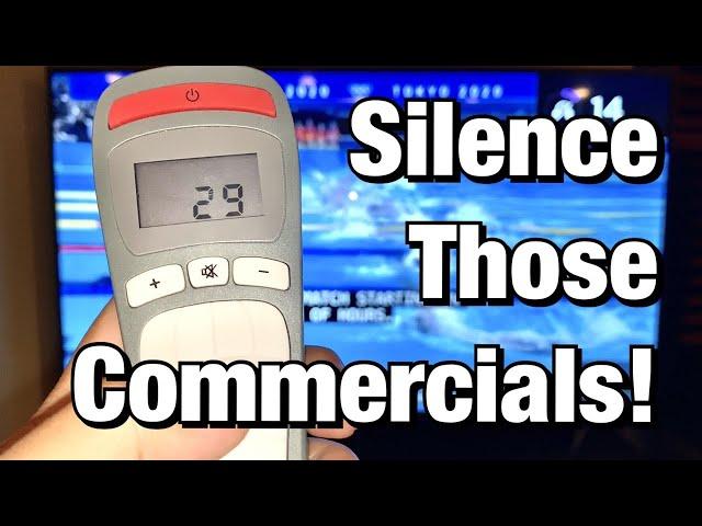 How To Quickly Mute Television Commercials