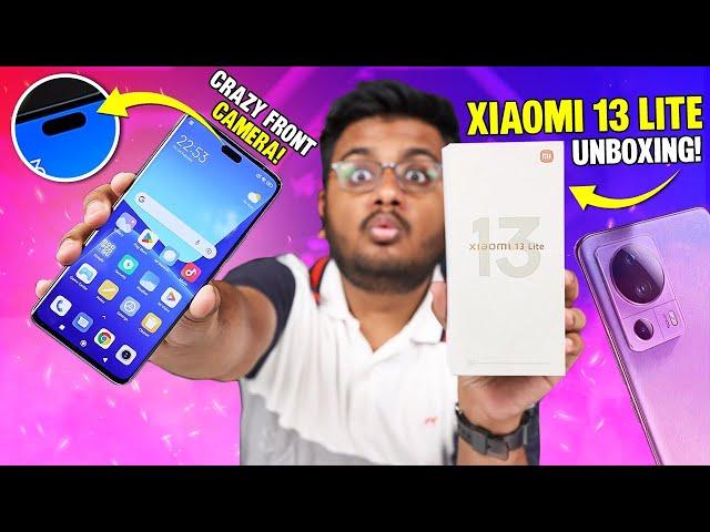 Xiaomi 13 Lite Unboxing | The Dual Front Pill Design!!