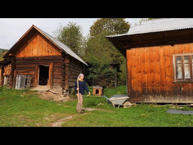 Girl Solitary Mountain Life: Cooking and Living Off the Land