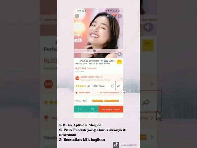 Cara download video dari shopee #shorts