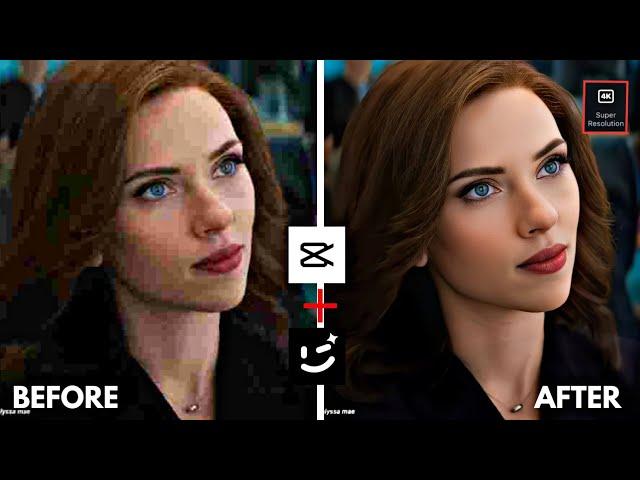 Capcut 4k Cc tutorial + Wink  | Capcut 4K Quality Tutorial