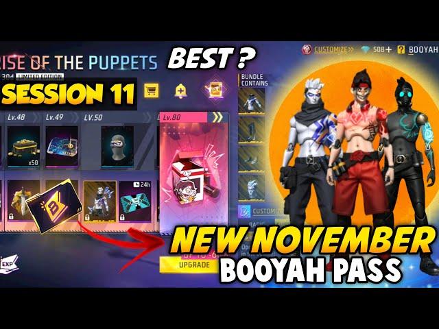 Free Fire New Booyah Pass Season 11 | Good Or Bad Review ? Buying New Booyah Pass