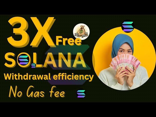 How to claim free millions of $Solana and withdraw || No gas fee || No deposit || free SOLANA site.