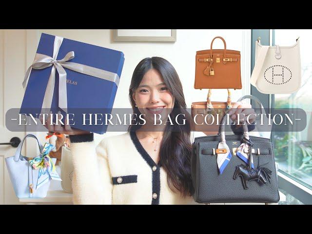 MY ENTIRE HERMES BAG COLLECTION | Ways to wear, accessorize, prices, worth it(?) ft HELAS jewelry!