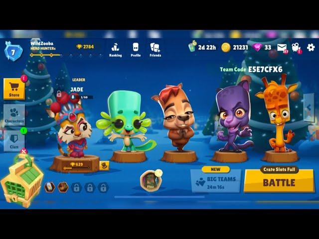 Zooba Squad Best Gameplay | Zooba New Character | Zooba New Update | Zooba Community Event