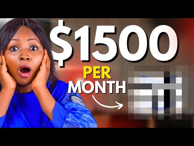You Can Make Up To $1,500 Per Month On This Website | Work From Home Job