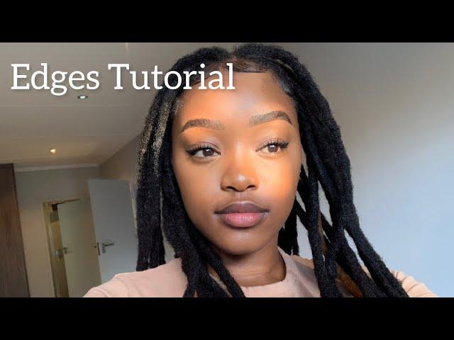 #edgestutorial ‍️ | My tips and tricks for edges with natural hair🫶