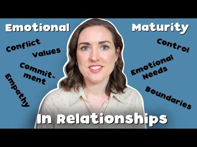 How To Become Emotionally Mature In Relationships | Develop Emotional Maturity