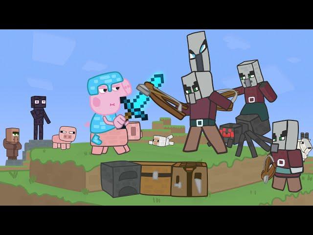 Minecraft Peppa Speedrun Animation Compilation