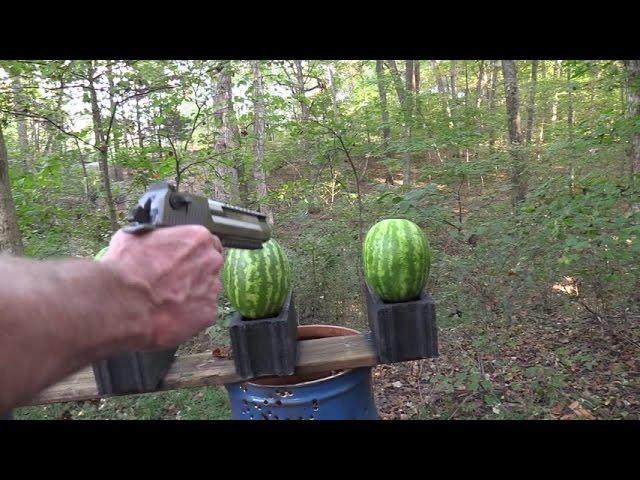 .50 AE Desert Eagle vs Watermelons