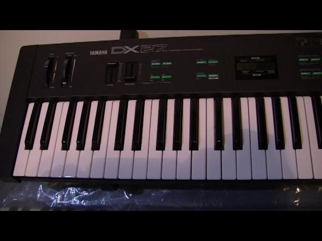 Yamaha DX-27 cool features  make you want one