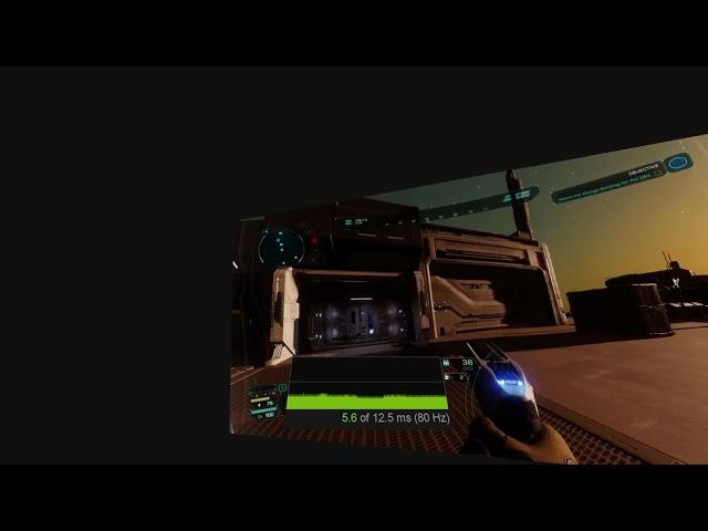 Elite Dangerous Odyssey VR gameplay