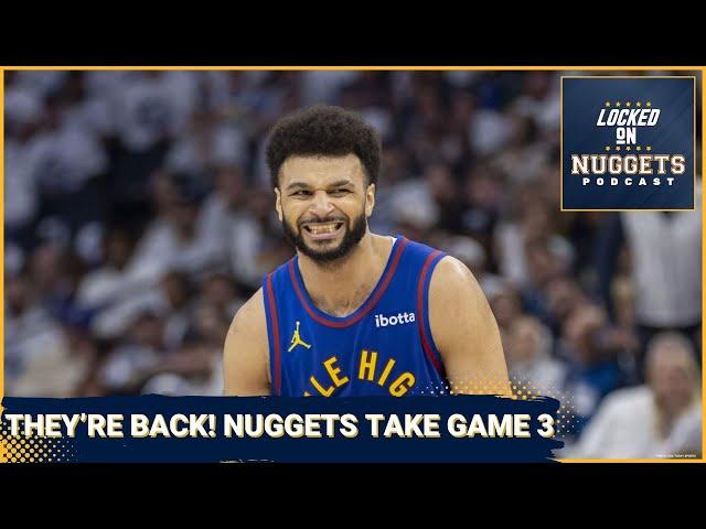 Nuggets Strike Back In Game 2: We've Got A Series!