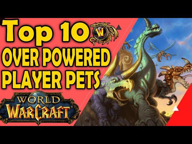 Top 10 Over Powered Player Pets in World of Warcraft