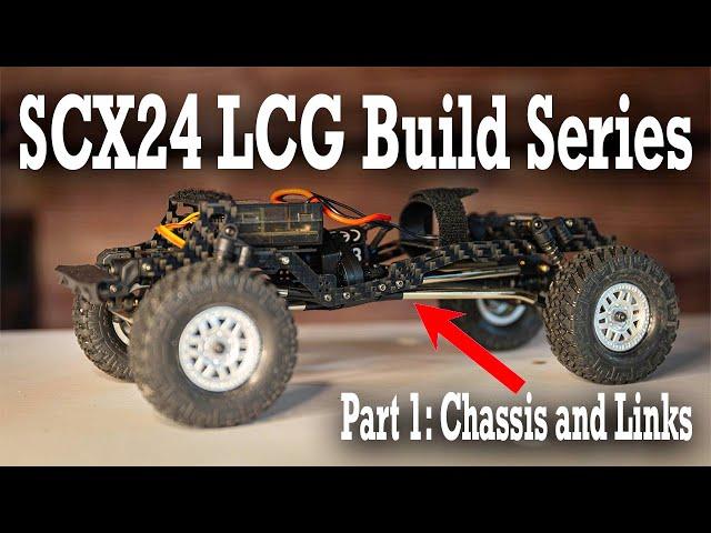 SCX24 LCG Comp Built - PT 1 Chassis and links