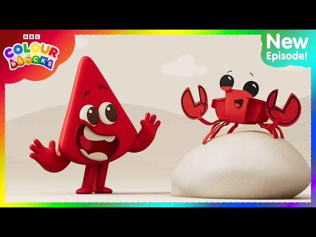 Meet Red! | FULL EPISODE - S1 E1 | Learn Colours - Kids Cartoons | Colourblocks