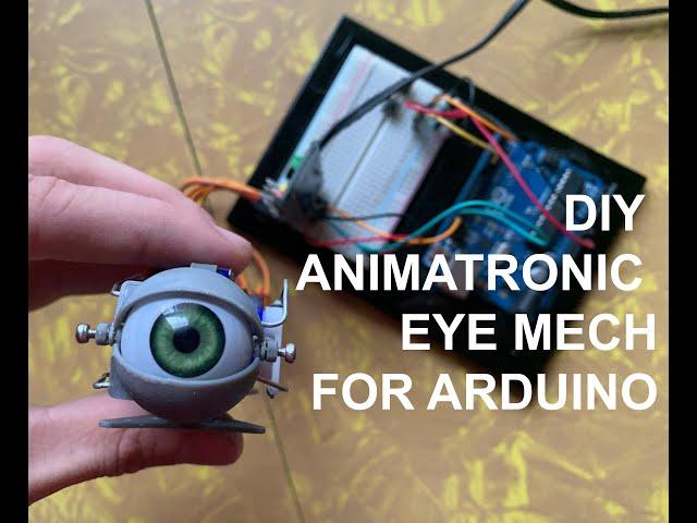 Animatronic Eyeball DIY Kit UPDATE | Multiple Eyes, New Functions | DIY Kit for Arduino