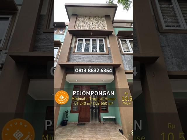 Minimalis Tropical House di Pejompongan Jakarta Selatan