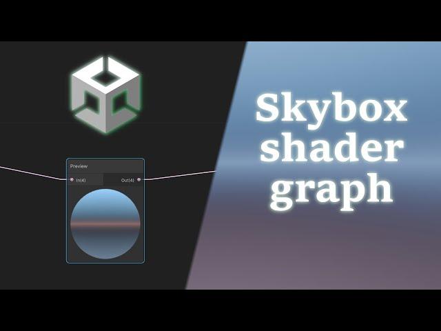 Awesome skybox shader graph in Unity #unity3d #tutorial #unitytutorials