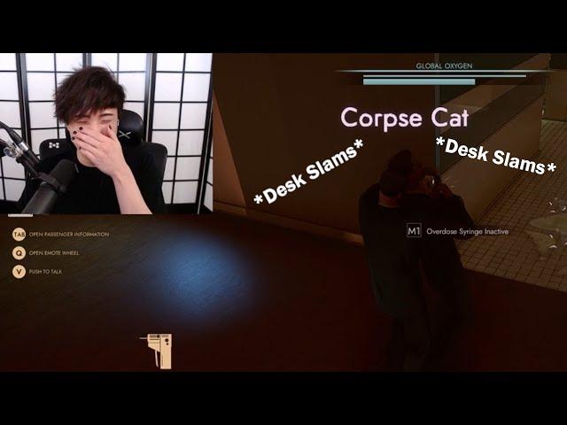 Sykkuno Makes Corpse Slam His Desk