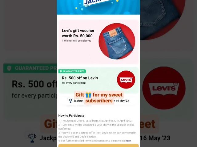 ₹500 Levi's Jens coupon code for my lovely Subscribers. #levisjeans #discount #paytmcash #paytm