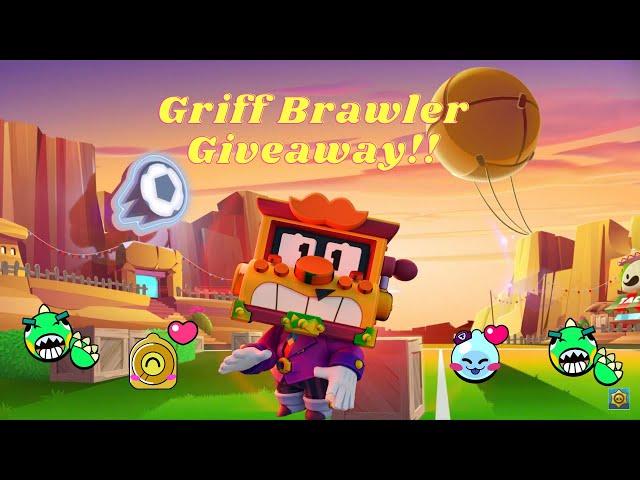 Griff Brawler Giveaway!!|Get Griff For Free |Brawl Stars