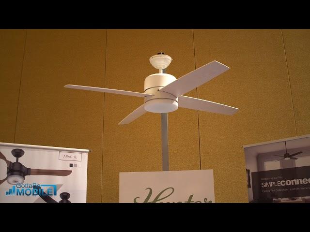 Hunter Smart Ceiling Fan: Control with Google Assistant