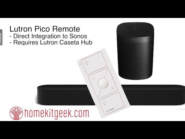 Sonos Volume Control with Lutron Pico Remote