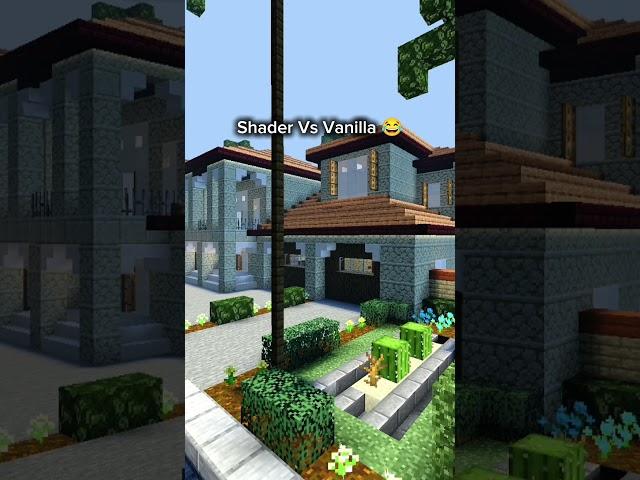 Minecraft Vanilla Vs Shaders 