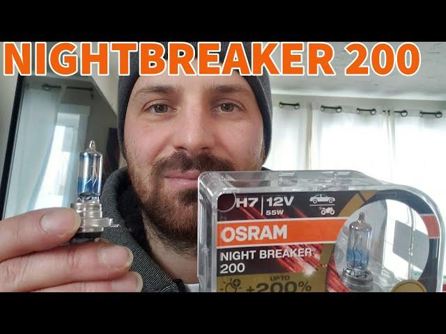 OSRAM NIGHT BREAKER 200 REVIEW + LUX TEST