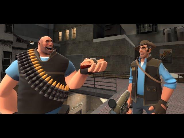 Every TF2 Merc complements your shot! (Nice Shot)