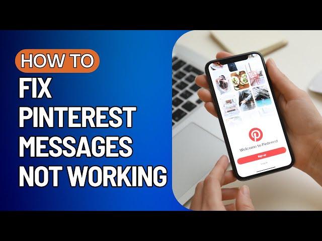 PINTEREST MESSAGES NOT WORKING FIX (2023) | Fix Pinterest Failed to Create Conversation