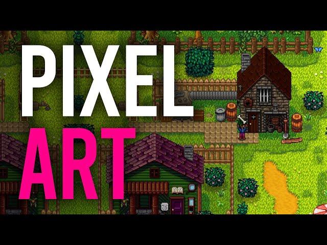 How to draw PIXEL ART GAME CHARACTERS (PS TUTORIAL)