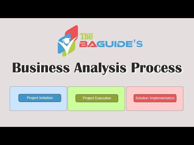 Business Analysis Process - The role of a BA in projects