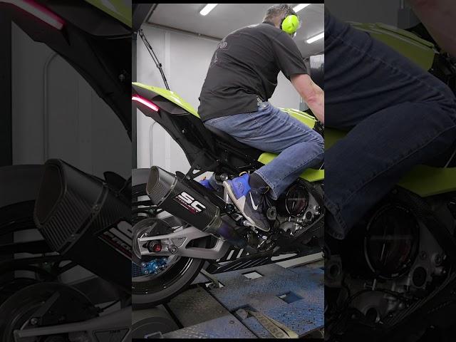 SC-Project WSBK SC1-R Full System - BMW M1000RR #motovationusa #scproject #dyno #m1000rr #bikelife