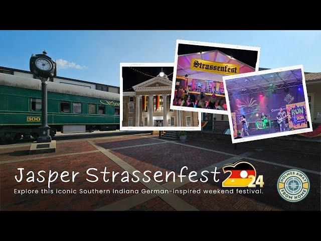 Strassenfest 2024 - German-themed Festival Southern Indiana - Jasper, Indiana - Spirit of Jasper 4K