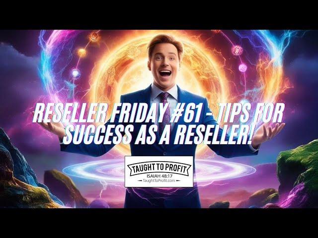 Reseller Friday #61 - Tips For Success As A Reseller!