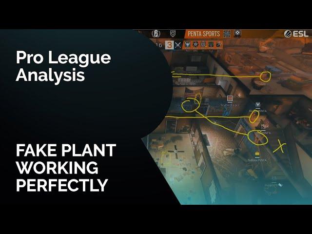 Pro League Analysis | Fake Plant Working Perfectly | Penta vs Team Empire | Rainbow 6 Siege