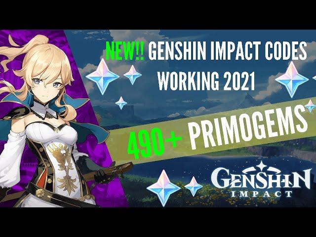 GENSHIN IMPACT NEW PROMO CODES!! | Jan 22, 2021