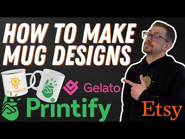 Mug Design Tutorial - Printify Mug Tutorial 11oz & 15oz